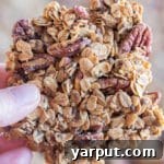 Homemade Maple Pecan Granola Recipe image