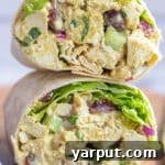 Vegan Curried Tofu Wraps