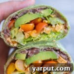 Thumbnail image of Crunchy Black Bean Ranch Wraps