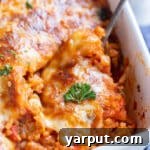 Vegetarian Pizza Casserole with White Beans and Rice