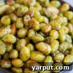 Homemade Crispy Roasted Edamame