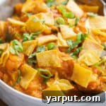 A small image of the Pumpkin Pinto Bean Taco Skillet, part of the recipe card.