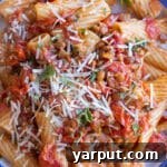 Easy Balsamic Lentil Pasta