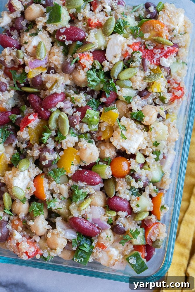 Your 2026 Vegetarian Kickoff: Week 1 Meal Plan 9 Protein-Packed Three-Bean Quinoa Salad
