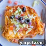 4-Ingredient Vegetarian Taco Bake