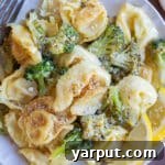 Thumbnail image of Roasted Lemon Parmesan Tortellini with Broccoli