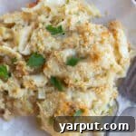 Golden Cheesy Cabbage Bake 9 A small thumbnail image showcasing a serving of Cheesy Baked Cabbage.