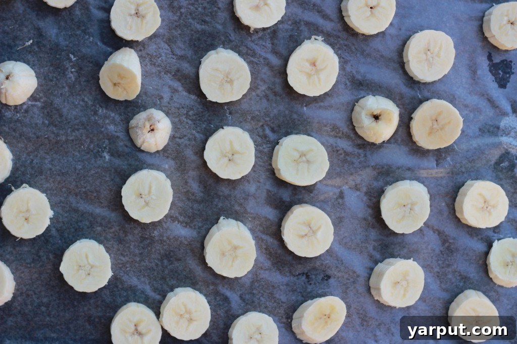 Irresistible Peanut Butter Banana Ice Cream Sandwiches Gluten Free Vegan 4 Frozen banana pieces ready for blending