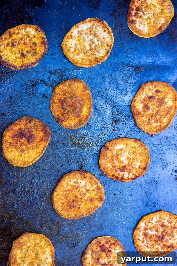 Perfect Roasted Sweet Potato, Black Bean and Avocado Tostadas 9 Avocado slices adding creamy texture to the tostada ingredients