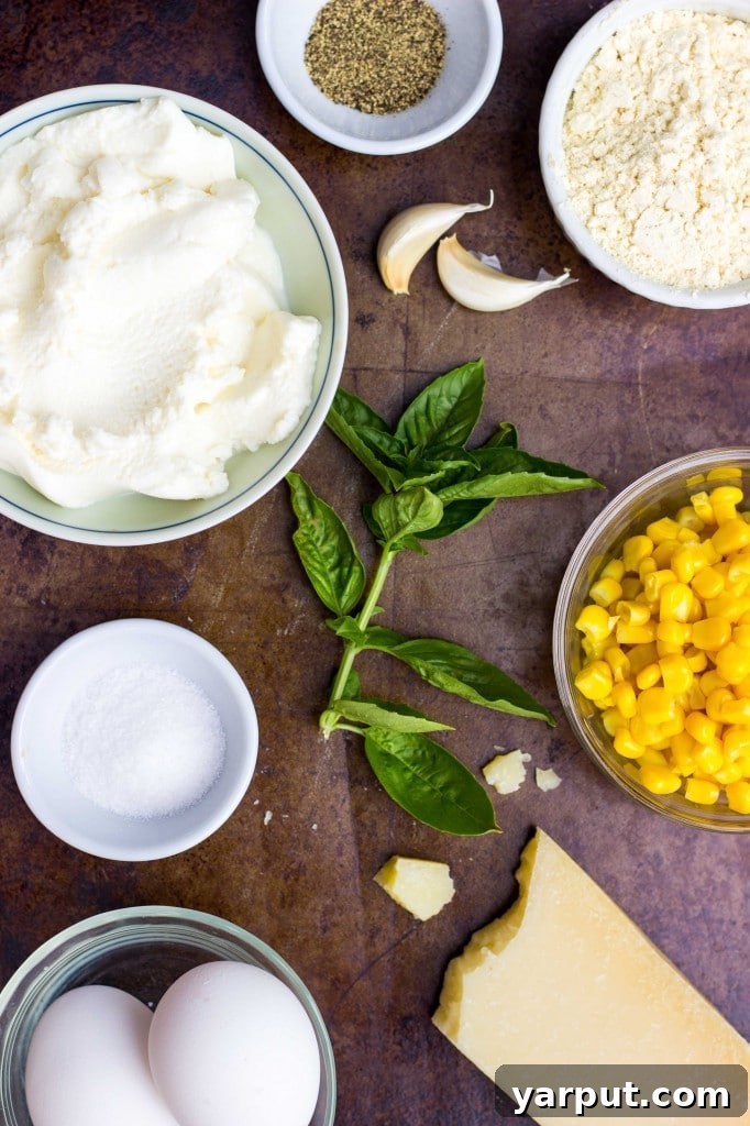 Pillowy Basil Sweet Corn Gnudi with Vibrant Blistered Tomato Sauce 3 Homemade Ricotta Gnudi infused with Basil and Sweet Corn, ready to be cooked