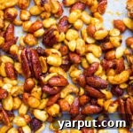 Sriracha & Maple Roasted Mixed Nuts