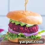 Vegan Beet Burger