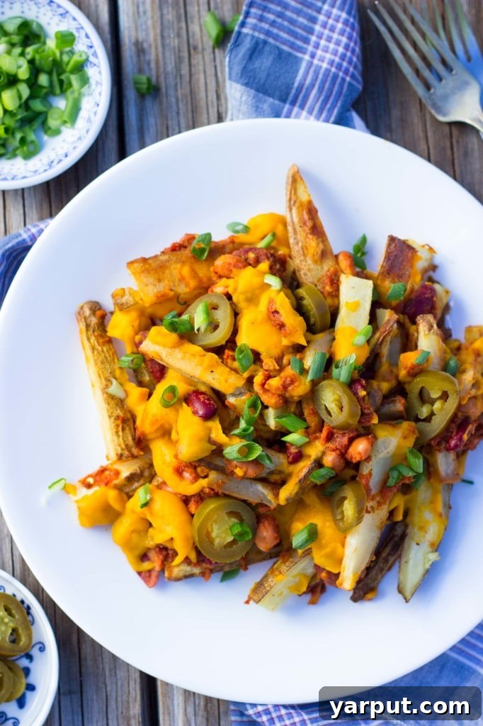 Vegan Chili Cheese Fries - A Plant-Based Delight