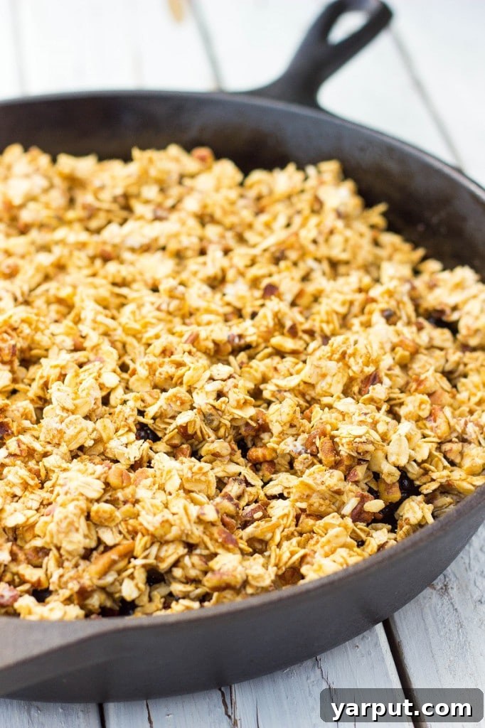 Berry Bliss Crisp with Chocolate and Pecan Crunch 5 Mixed Berry Crisp with Chocolate and Pecans - Scoop Ready
