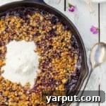 Mixed Berry Crisp with Chocolate and Pecans Recipe