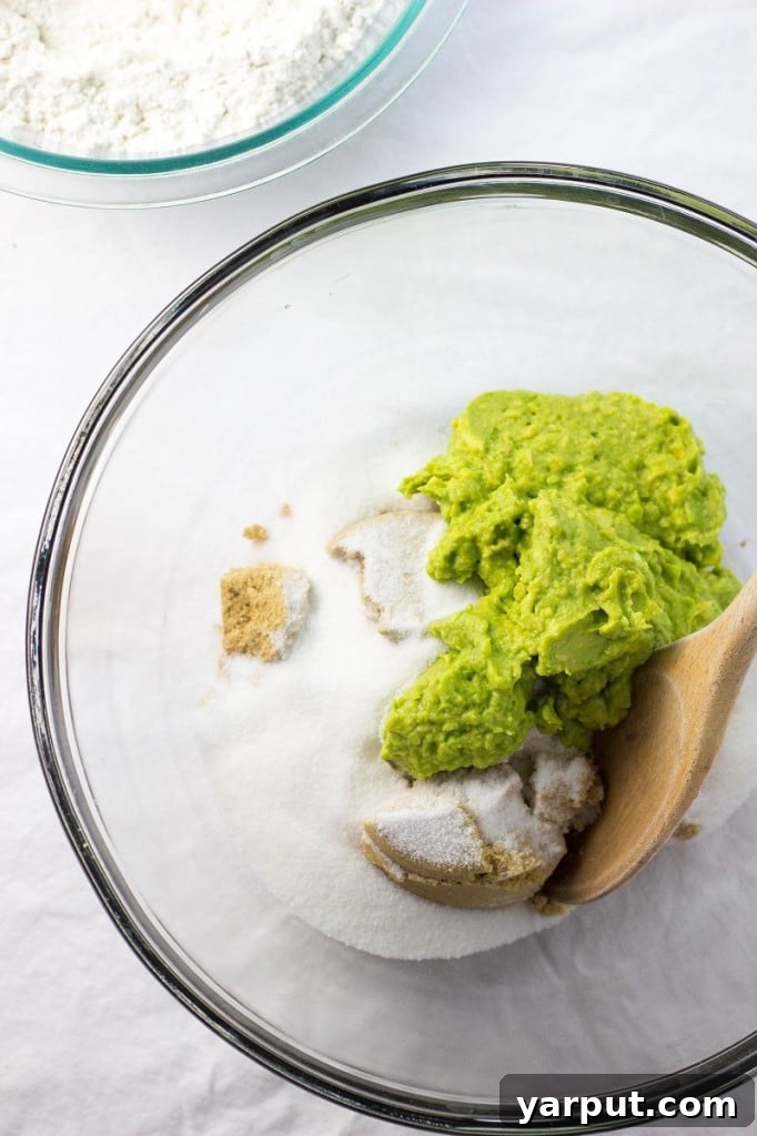 Avocado Cookies with a hint of green, perfect for St. Patrick's Day or spring