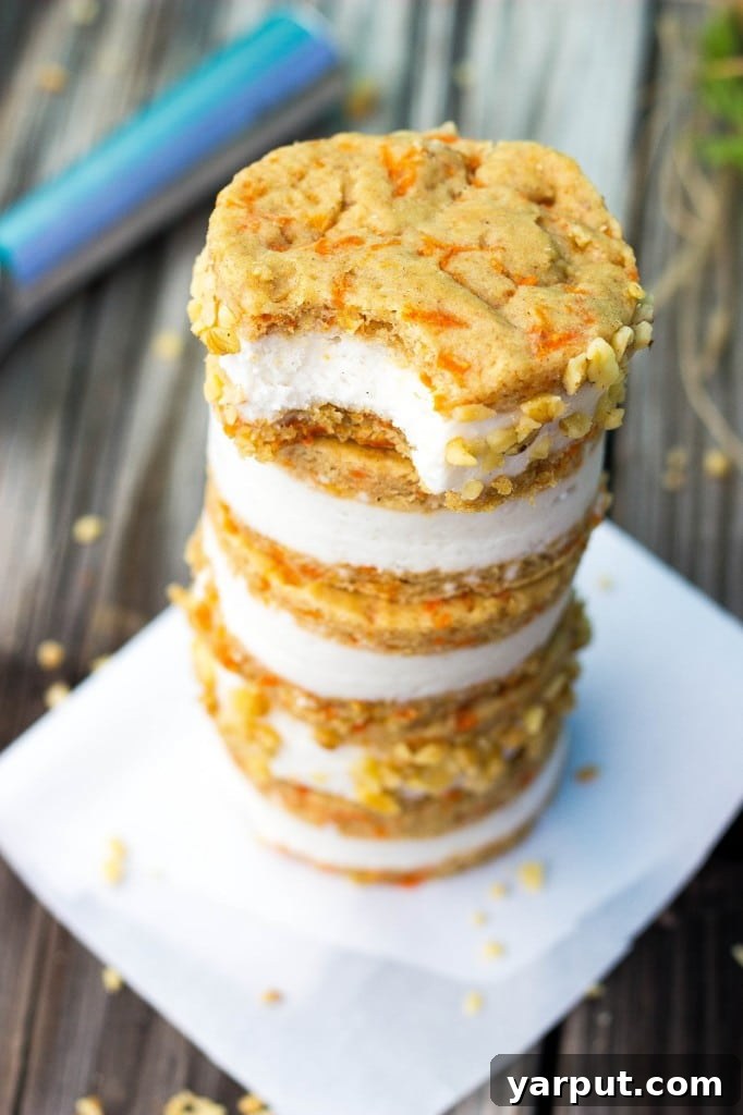 Vegan Gluten Free Carrot Cake Ice Cream Sandwiches 10 Carrot Cake Ice Cream Sandwiches {gluten free & vegan}-3366