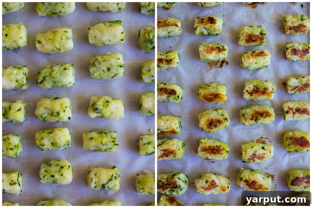 4 Ingredient Zucchini Tater Tots Step 2
