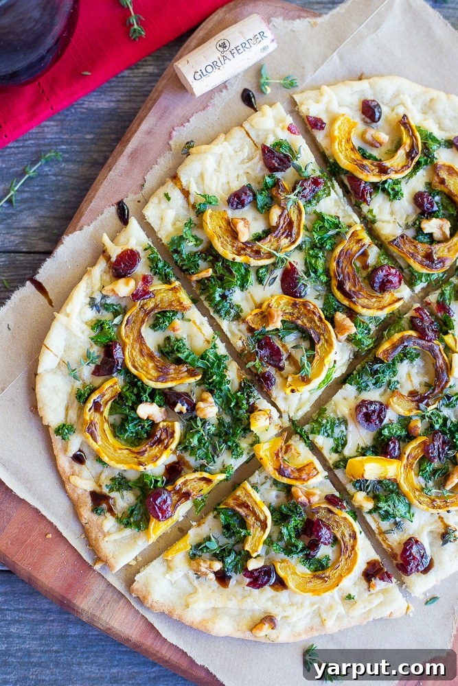Roasted Delicata, Kale & Parmesan Flatbread 2 Delicata Squash, Kale and Parmesan Flatbread: The Perfect Holiday Appetizer
