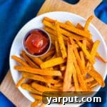 Moroccan Spiced Sweet Potato Fries