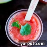 One-Ingredient Watermelon Slushies