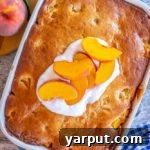 Fresh Peach Cake with Streusel Filling thumbnail
