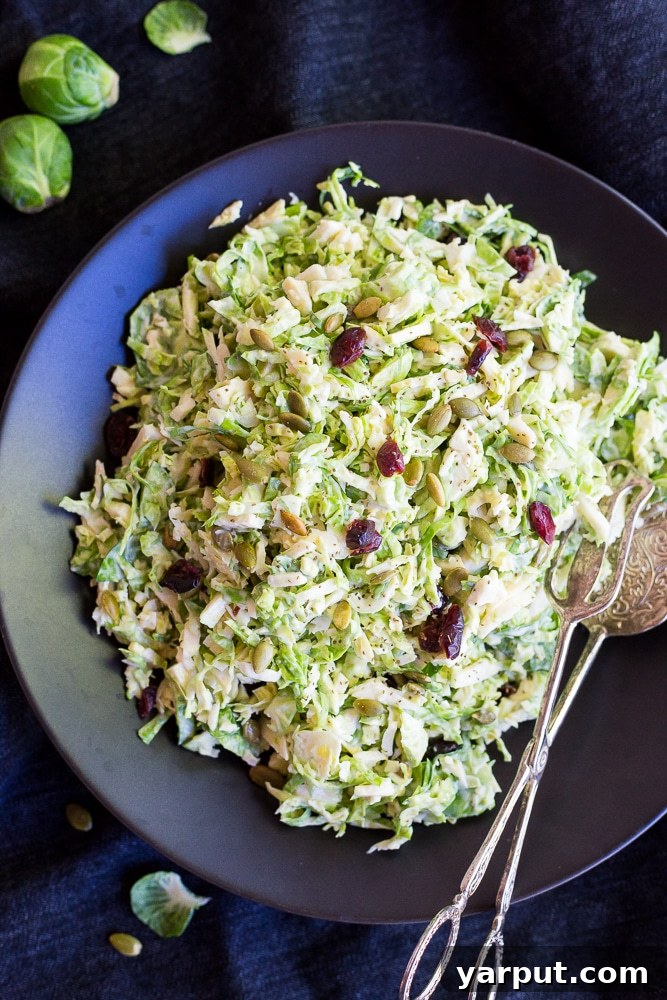 Ingredients for creamy Brussels Sprout Slaw dressing