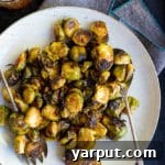 Sweet Chili Roasted Brussels Sprouts