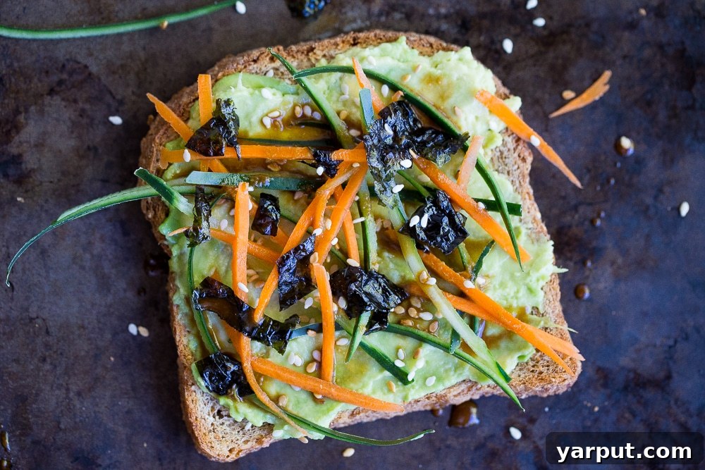 Veggie Sushi Avocado Toast 3 Toast-8219
