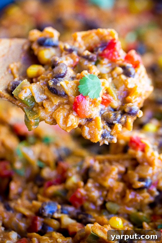 Simple Skillet Enchiladas with Cauliflower Rice 3 Easy Stove Top Enchiladas with Cauliflower Rice - This delicious vegetarian dinner recipe is packed with vegetables making it a really healthy option that everyone will love! Comes together in no time for a quick and easy weeknight dinner! Vegan and gluten free!