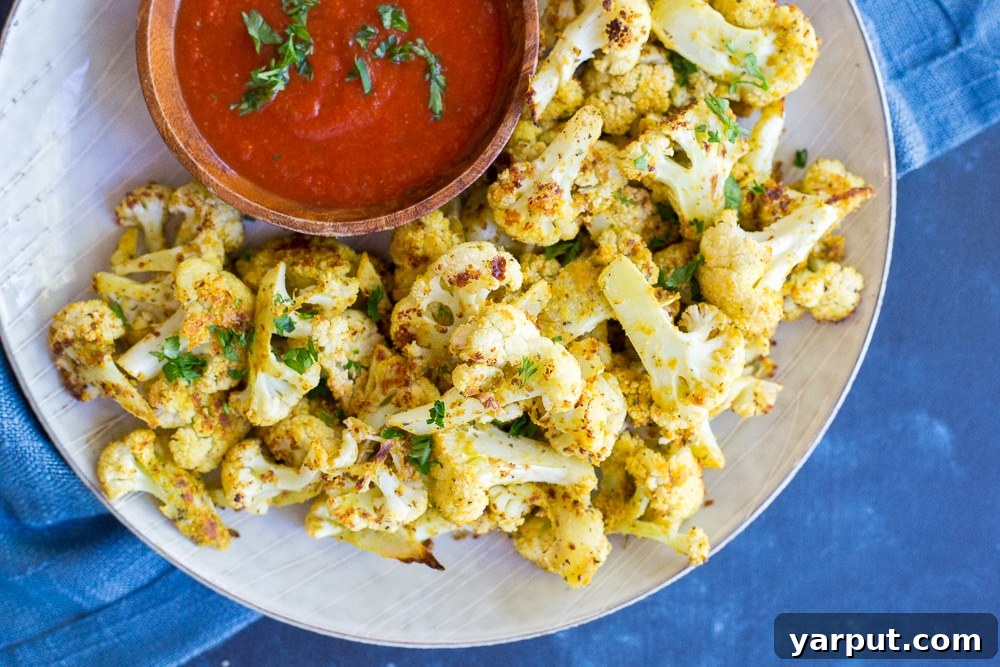 Cauliflower Pizza Poppers 5 Baked Cauliflower Pizza Bites, a healthy and flavorful vegan appetizer or snack. Gluten-free and easy to make.