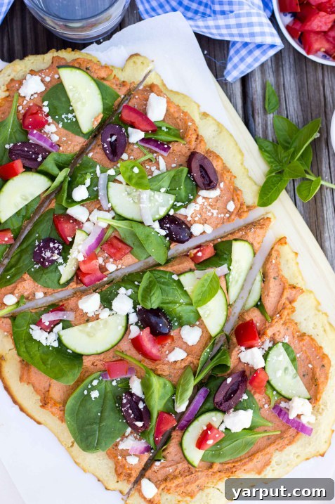 55 Refreshing & Healthy Summer Sides 45 Sun-Dried Tomato and Basil Flatbread, a savory and aromatic appetizer