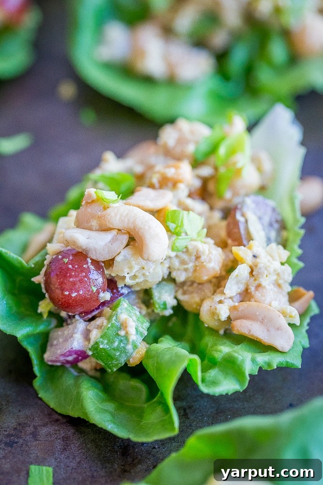 Speedy Curried Chickpea Tofu Lettuce Wraps 6 10 Minute Curried Chickpea Tofu Lettuce Wraps-6523