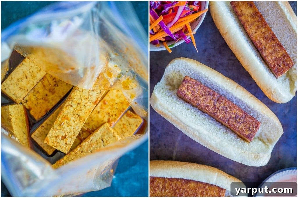 Smoked Homemade Vegan Sausages 3 Smoky Homemade Veggie Dogs Main - A delicious and flavorful veggie hotdog alternative. Perfect for an easy dinner or your next BBQ. Vegan/Veggie Hotdogs