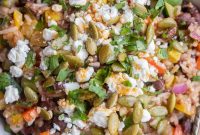 Smoky Paprika Black Bean Salad with Lime and Cilantro