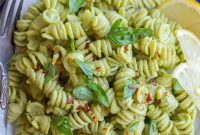 Creamy Lemon Basil Pasta Recipe